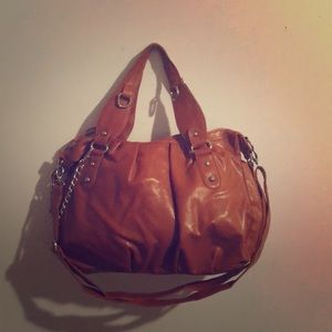 Leather hobo purse